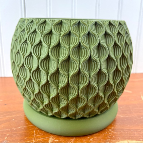 Indoor Flower Pot, Bloom Planter Pot, Houseplants, Ecofriendly - Picture 5 of 10